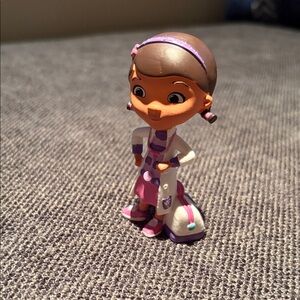 Purple and White Disney Doc McStuffins Tonie Figure